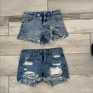 🔴 Distressed Denim Women Shorts